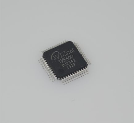 W5500 Hardwired TCP/IP Chip SPI Arayüzü 10/100Mbps Ethernet 32KB tampon 3.3V -40°C'den +85°C'ye kadar