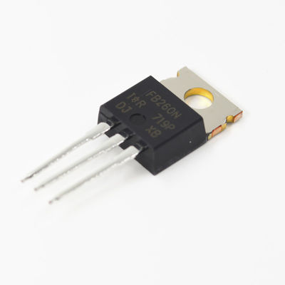 IRFB260NPBF 200V 46A MOSFET 36mΩ RDS(açık) Hızlı Anahtarlama TO-220 Çığ Değerlendirmeli Güç Dönüştürücüler ve Motor Sürücüleri için İdeal