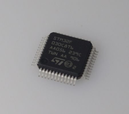 STM32F030C8T6 48MHz Cortex-M0 MCU 64KB Flash 8KB RAM 12 bit ADC Düşük maliyetli 5V Tolerant 37 GPIO and Robust Embedded Designs için Geniş Temp Range
