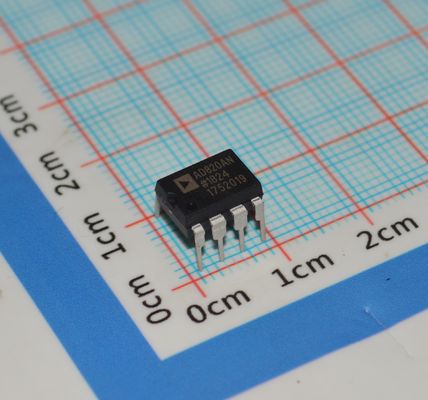 AD820AN Op-Amp 5MHz BW 16V/µs Dönüş Hızı Tek/Çift Besleme Düşük 1.8mA Akım Raydan Raya Çıkış -40°C~125°C 8-Pin DIP/SOIC Endüstriyel Sınıf