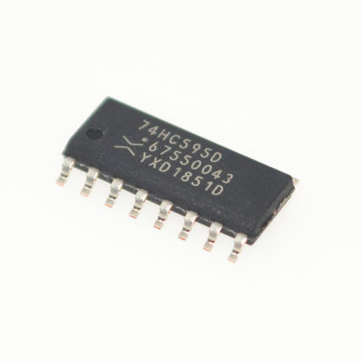 74HC595D Değişim Kaydı 8 Bit Serial-In-Parallel-Out Serial Çıktı Kilitli Yüksek Akımlı Üç Devlet Çıktıları Geniş Çalışma Voltajı (2V-6V) Düşük Güç Tüketimi and Kolay Daisy-Zincirleme