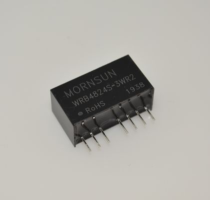 WRB4824S-3WR2 Gelişmiş 48V 2.4kW DIN Ray Tipi Güç Kaynağı Ultra Geniş 85-264VAC Giriş %300 Tepe Gücü, Aktif PFC Düşük Kaçak Akım -40°C ila +85°C Çalışma IP67 Koruması C1/C2 Bağışıklığı ve 5G'ye Hazır