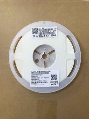 RC0603FR-07100KL 100kΩ Hassas Direnç 0603 Kılıf 1% Tolerans 100ppm/°C TCR 0.1W Değerlendirme İnce Film Teknolojisi Halojensiz RoHS Uyumlu Enstrümantasyon ve Kontrol Sistemleri için