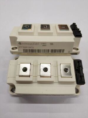 FF100R12KS4 1200V/100A 3'ü 1 Arada IGBT Modülü Entegre Fren Kıyıcı Düşük VCE(sat) Yüksek Hızlı Anahtarlama Düşük Kayıp Dahili NTC Endüstriyel Sürücüler ve Güneş Enerjisi İnvertörleri için İzole Taban Plakası