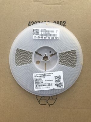 Yüksek Kapasite 10μF 0805 MLCC 5.5V Rating Ultra-Miniatür Boyut Düşük ESR/ESL Y5V Dielektrik Yüksek Frekanslı Performans Tazminatlı Taşınabilir Elektroniklerde Koplama ve Bükme için İdeal