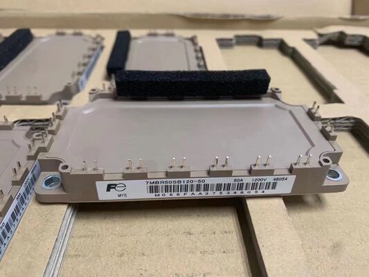 7MBR50SB120-50 1200V 50A PIM Modülü Entegre Düzleyici Fren ve Inverter Düşük Kayıp Yüksek Izolasyon Dahili NTC Kompakt Paketi Kompakt Motor Sürücüler İçin