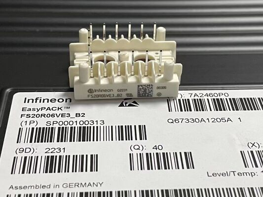 FS20R06VE3_B2 600V 20A IGBT Modülü Trenchstop Teknolojisi Düşük VCEsat Hızlı Değişimli Entegre NTC PressFIT Bağlantı Yüksek Güç yoğunluğu ECONOIM-3 sürücüler için