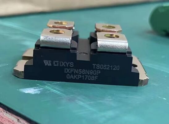 IXFN56N90P 900V 56A N-Kanal MOSFET Ultra-Alt Rds ((on) 135mΩ HiPerFETTM Kutup Teknolojisi Hızlı Vücut Diyoda Düşük Qg Yüksek Hızlı Değiştirme SOT-227B UPS ve Sürücüler için Paket