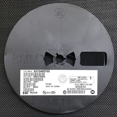 BAT54M3T5G Çift Serisi Schottky Diyot 30V Ters Voltaj 200mA İleri Akım Düşük 0.32V VF SOT-723 Ultra-Miniatür Paket Yüksek Hızlı Değiştirme Taşınabilir ve Otomotiv Elektronik için İdeal