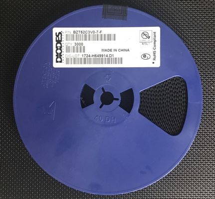 BZT52C3V0-7-F 3.0V Zener Diyot 500mW Güç ± 5% Tolerans SOD-123 Minyatür Paketi Düşük Sızıntı Akımı Kompakt Elektroniklerde Voltaj Düzenleme ve Koruma için İdeal