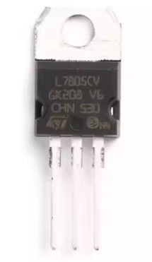 L7805CV-DG 5V 1.5A Doğrusal Voltaj Düzenleyicisi Isı Aşırı Yüklenme Koruması Kısa devre Güvenli TO-220 Paketi Geniş 7V-35V Giriş aralığı, Güç kaynağı ve Endüstriyel Kontrol için idealdir