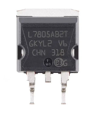 L7805ABD2T-TR 5V 1.5A Sabit Voltaj Regülatörü TO-263-3 D2PAK (2 Uç + Sekme) TO-263AB Paket Termal ve Kısa Devre Koruması ±%2 Çıkış Toleransı -40°C ila +125°C Aralığı Otomotiv Sınıfı