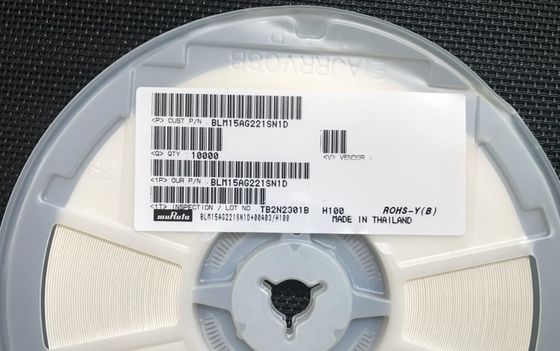 BLM15AG221SN1D 220Ω Ferrit Boncuk 0402 (1005 Metrik) 1A Adli Akım Yüksek Impedans@100MHz, Geniş Sıcaklık -55°C - +125°C AEC-Q200