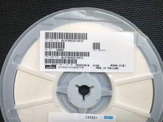 BLM15AG221SN1D 220Ω Ferrit Boncuk 0402 (1005 Metrik) 1A Adli Akım Yüksek Impedans@100MHz, Geniş Sıcaklık -55°C - +125°C AEC-Q200