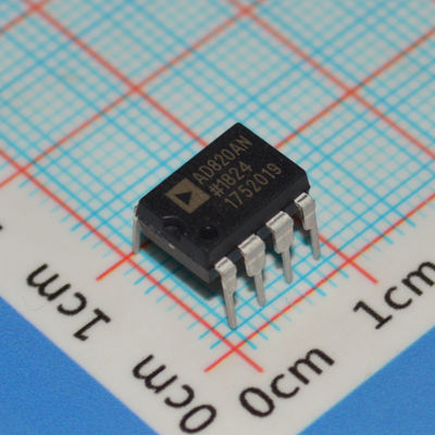 AD820AN 5MHz Hassas Op Amp, ±18V Besleme, 3mV Ofset, 1μA Önyargı Akımı, DIP-8, -40°C ila +85°C