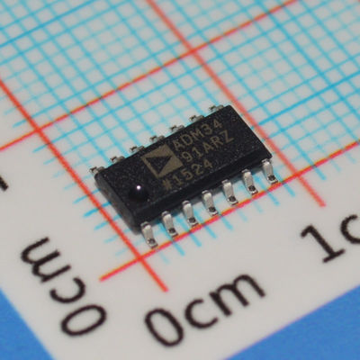 ADM3491ARZ: 3.3V RS-485 Alıcı-Verici, 16Mbps, ±15kV ESD, 1/8 Birim Yük, SOIC-4, -40°C ila +85°C