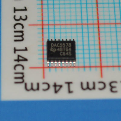 DAC5578SPWR 8 Kanallı 8 bit DAC I2C Arayüzü 2.7-5.5V, Düşük Güç 0.4mA, ±1LSB INL TSSOP-16 -40°C ila +105°C
