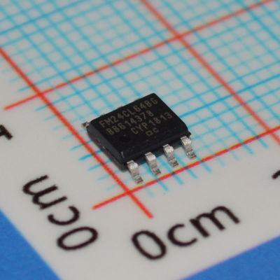 FM24CL64B-GTR 64Kb FRAM I2C 1MHz 10^14 Dayanıklılık 151Yr Saklama Gecikme Yok Yazıyor 3.6V Maks, SOIC-8 -40°C~85°C