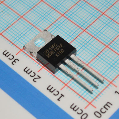 IRF4905PBF -55V P-Kanal MOSFET 74A Akım 0.02Ω Rds(açık) TO-220AB 175°C Maksimum Çığ Değerli