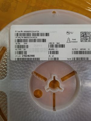 08055C224JAT2A 220nF MLCC 50V, X7R ±%5 Tolerans 0805 -55°C ila +125°C Düşük ESR