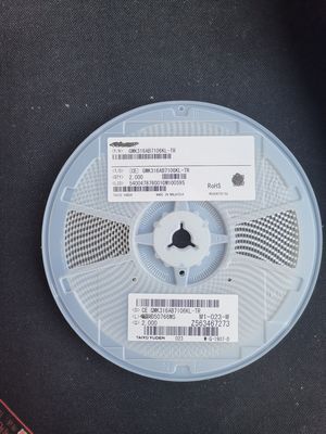 GMK316AB7106KL-TR 10μF 16V MLCC X5R 1206 ±10% Tol Düşük ESR -55°C'den +85°C'ye kadar AEC-Q200