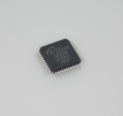 W5500 Hardwired TCP/IP Chip SPI Arayüzü 10/100Mbps Ethernet 32KB tampon 3.3V -40°C'den +85°C'ye kadar