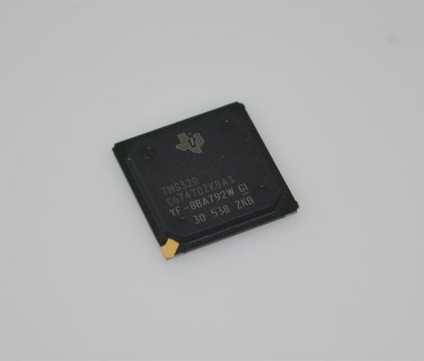 TMS320C6747DZKBA3 456MHz Çift Çekirdekli DSP 3648MBPS 32KB L1 Önbellek 256KB RAM BGA-256 -40°C'den +100°C'ye Endüstriyel DSP