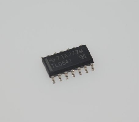TL084IDR Quad JFET Op Amp 4MHz Bant Genişliği 13V/μs Slew Rate ±18V Supply 3pA Input Bias SOIC-14 -40°C - +125°C