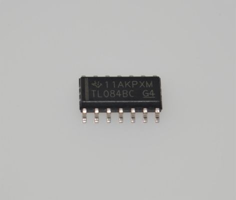 TL084BCDR Quad JFET-Input Op Amp 4MHz Bant Genişliği 13V/μs Slew Hızı ±18V Doldurma 3pA Giriş Tarafsızlığı SOIC-14 -40°C - +125°C