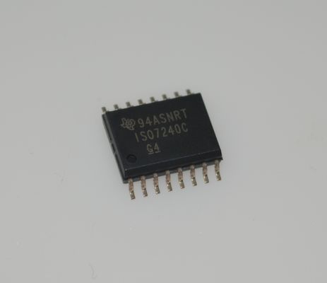 ISO7240CDWR 100Mbps Hızlı Yüksek CMTI (50kV/μs) Geniş Tedarik Alanı (3V-5.5V) Düşük Güçlü Güçlü ESD Koruması ve SOIC-16 Paketi