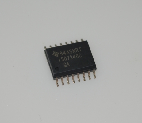 ISO7240CDWR 100Mbps Hızlı Yüksek CMTI (50kV/μs) Geniş Tedarik Alanı (3V-5.5V) Düşük Güçlü Güçlü ESD Koruması ve SOIC-16 Paketi
