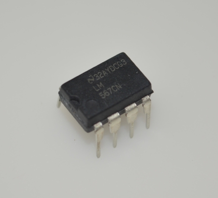 LM567CN Ton Dekoder/Kilit Dedektörü Entegresi, Programlanabilir Frekans (0.01Hz-500kHz), Yüksek Gürültü Bağışıklığı, 20mA Çıkış Akımı, Geniş Besleme Aralığı (4.75V-9V), DIP-8 Kılıf