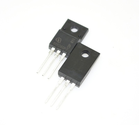 IPA60R360P7SXKSA1 600V CoolMOS TM 360mΩ RDS ((on) 11A Akım Ultra Düşük Kapatma Kayıpları Yüksek Verimlilik Güçlü ESD Koruması SMPS ve Endüstriyel Uygulamalar için TO-220 Paketi