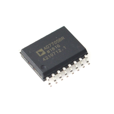 AD7705BRZ ADC 16-Bit Hassasiyet Düşük Gürültülü 3V/5V Çalışma Çip Üzeri Filtre SPI Arayüzü Düşük Güç -40°C ila +85°C Endüstriyel Sınıf