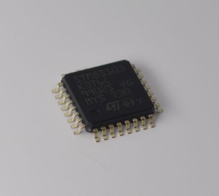 STM8S103K3T6C 8KB Flash ile 8 Bit MCU 1KB RAM 16MHz Hız 10 Bit ADC 4 Zamanlayıcı UART/SPI/I2C 2.95V-5.5V Aralık ve 20 Pin TSSOP Paketi