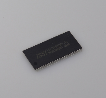 IS42S16320B-7TL SDRAM 64Mb yoğunluk 166MHz Hız 3.3V İşlem 16Mx16 Örgüt LVTTL Arayüz Endüstriyel Sıcaklık (-40°C ~ 85°C) Kompakt TSOP-II Paketi Yüksek güvenilirlik