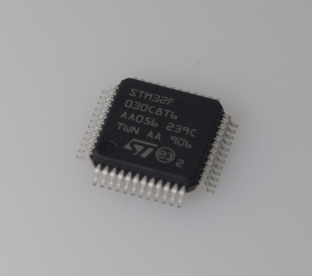 STM32F030C8T6 48MHz Cortex-M0 MCU 64KB Flash 8KB RAM 12 bit ADC Düşük maliyetli 5V Tolerant 37 GPIO & Robust Embedded Designs için Geniş Temp Range