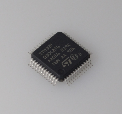 STM32F030C8T6 48MHz Cortex-M0 MCU 64KB Flash 8KB RAM 12 bit ADC Düşük maliyetli 5V Tolerant 37 GPIO & Robust Embedded Designs için Geniş Temp Range