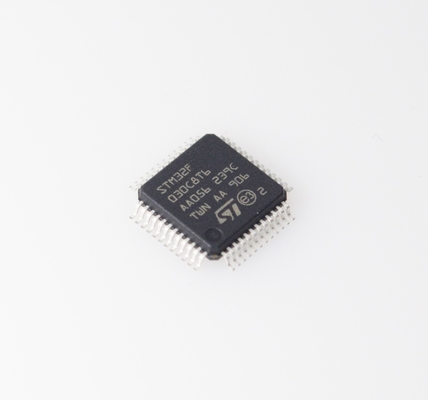STM32F030C8T6 48MHz Cortex-M0 MCU 64KB Flash 8KB RAM 12 bit ADC Düşük maliyetli 5V Tolerant 37 GPIO & Robust Embedded Designs için Geniş Temp Range