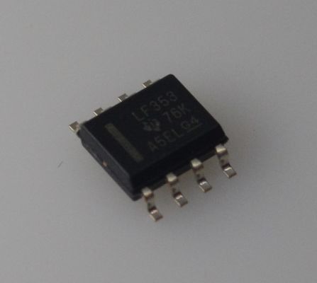 LF353DR Çift JFET Op-Amp 4MHz Bant Genişliği Düşük Gürültü Yüksek Giriş Empedansı Geniş Besleme Aralığı (±18V) Düşük Güç Hızlı Dönüş Hızı TO-99/DIP Kılıf - Ses ve Hassas Devreler için İdeal