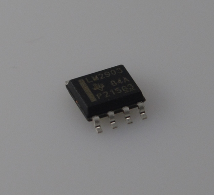 LM2903DR Çift Diferansiyel Karşılaştırıcı Geniş 2V-36V Aralığı Düşük 0.8mA Akım Açık Kollektör Çıkışları Hızlı 1.3μs Tepki SOIC-8 Kılıf - Otomotiv/Endüstriyel Kontrol için İdeal