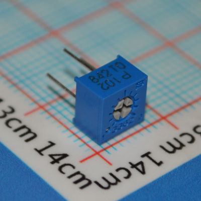 3362P-1-102LF Trimpot 1kΩ 10-Turlu Hassas Potansiyometre ±%10 Tolerans Delikten Montaj Seramik Element Güvenilir Ayarlanabilirlik Kalibrasyon ve Devre Ayarı İçin İdeal