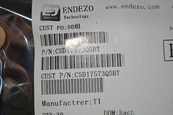 CSD17573Q5BT 40V N-Kanal NexFETTM MOSFET 1.7mΩ RDS ((on) 75A Akım 175°C Düşük Qg 5mm×6mm SON Paketi AEC-Q101 Yeterli ve Kurşunsuz Tasarım