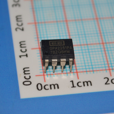 OPA2251PA Hassas Çift Op Amp, 10MHz Bant Genişliği, Düşük 0.5μV/°C Kayma, 1.1μVpp Gürültü, Rail-to-Rail Çıkış, ±2.25V ila ±18V Besleme ve 8-Pin DIP Kılıf