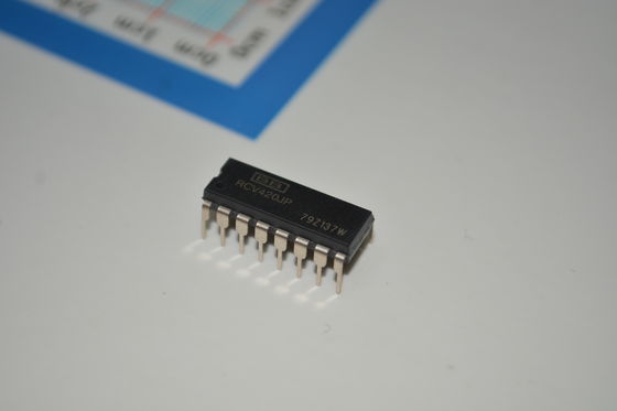 RCV420JP Precision 4-20mA Loop-Powered Alıcı, % 0.1 Kesinlikle Voltaj Çıkışı Çip Üzerinde Referans Çok Düşük Sürüklenme ve Güçlü Endüstriyel Sistemler için Gürültü