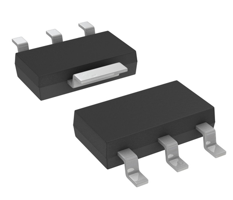 TLV1117LV33DCYR 800mA LDO 3.3V Sabit Çıktı% 1 Doğruluk Düşük Çıkış Voltajı Aşırı Akım ve Isı Koruması -40 °C'den 125 °C'ye kadar Seramik Kondensatörlerle Sabit SOT-223 Paketi