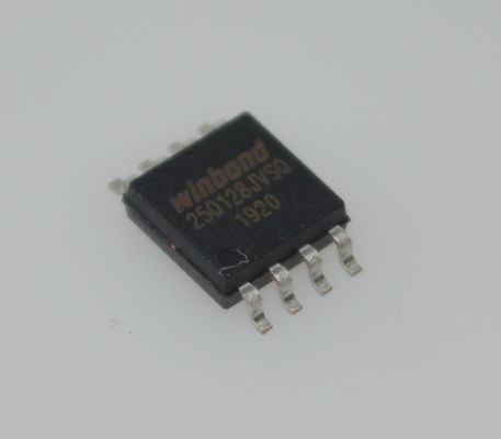 W25Q128JVSIQ 128Mb (16MB) SPI NOR Flash, Quad/DUAL I/O ile 133MHz Saat Hızı 4KB Üniform Sektör and 256B Sayfa Özellikleri Esnek Mimarlık Yüksek Performans ve Düşük Güç Tüketimi
