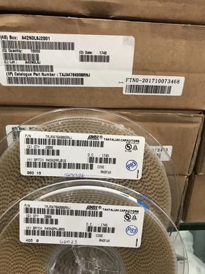 TAJA475K010RNJ 4.7μF 10V Tantalum Kondensatörü 10% Tol 1310 Vaka Düşük ESR Yüksek Güvenilirlik Otomobil ve Endüstriyel Uygulamalar için Kalifiye Büyük Sıcaklık Aralığı AEC-Q200