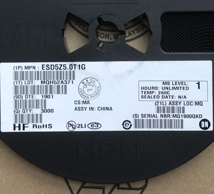 ESD5Z3.3T1G ile Yüksek Hızlı Veri Hatlarını Koruyun: Minyatür SOD-523 Kılıfında 3.3V Tek Yönlü Sıkıştırma, Ultra Düşük Kapasitans ve Nano-saniyeden Daha Kısa Tepki Süresi