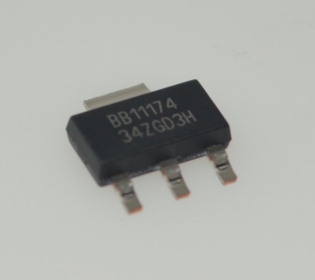 REG1117-3.3 Ultra Düşük Düşüşlü Yüksek Doğruluklu 3.3V Voltaj Regülatörü, 1A Çıkış Akımı Sınırı, Termal Koruma ve Minyatür Paketlerde Etkinleştirme